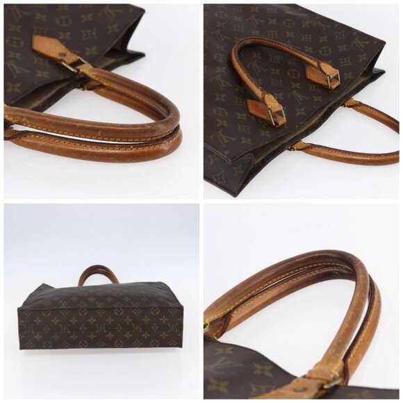 LOUIS VUITTON Monogram Sac Plat Hand Bag - Picture 16 of 16